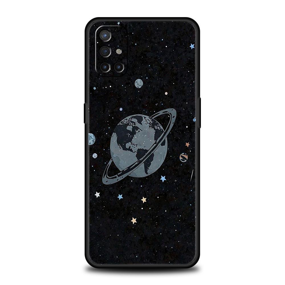 Милый чехол для телефона Астронавт для OnePlus 13 12 11 10 9 8 7T Pro 13R 12R 10R 9RT 8T Nord N200 N30 2T CE 2 3 5G Lite Мягкий чехол