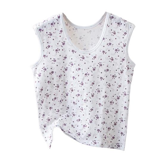 Женская летняя майка-топ большого размера из хлопка, длинная, эластичная, без рукавов, многослойная майка-майка, свободные базовые футболки на бретелях