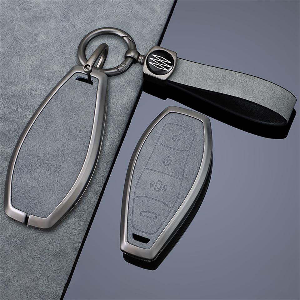 Высококачественный защитный чехол с 4 кнопками для автомобильного дистанционного ключа для FAW Hongqi H5 2021 2022 2023 Аксессуары для Hongqi H5