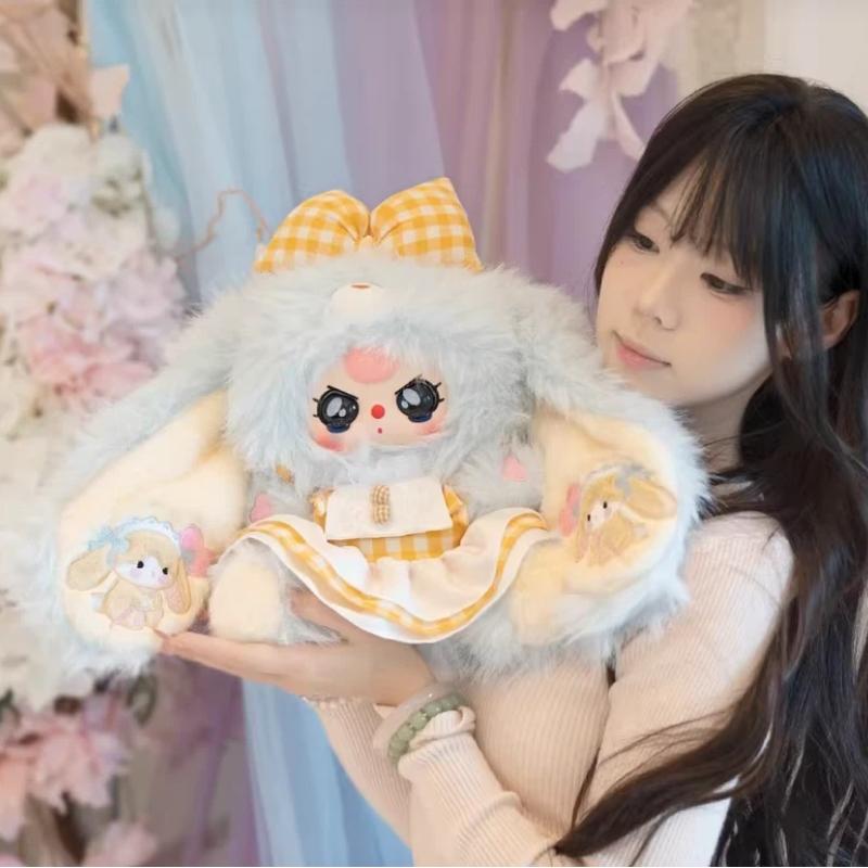Babythree Lily Rabbit Town Generation 5 Plush Blind Box Vinyl Plush Toy Cute Stuffed Doll Collectible Gift For Girls
