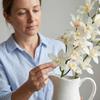Handmade Artificial Silk Cymbidium Branch 11 Heads Artificial Orchid Flower  Photography Studio
