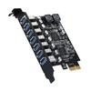 RENESAS 7-портовая карта расширения USB 3.2 Gen 1 5 Гбит/с с контроллером D720201
