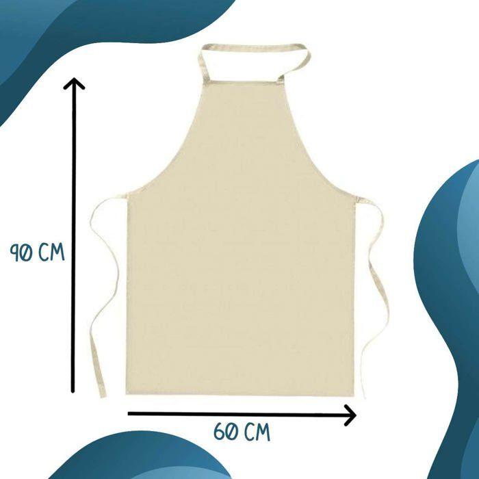 Planetee Tablier de cuisine Une Laborantine Aussi Géniale | Cadeau Original Humour pour Cuisinière Vêtement Blouse de protection