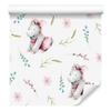 Unicorns wallpaper in watercolor style for living room and bedroom 50x1000