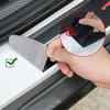 1Pc Car Rear Bumper Guard Sticker Trunk Carbon Fiber Trim Protector Accessories