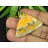 Натуральный желтый яшма шмеля 29X39MM фантазийный кабошон россыпью драгоценный камень 38 карат SK-3707