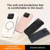 Безрамочный Магнитный Чехол для Беспроводной Зарядки Magsafe для Xiaomi 15T Pro Xiaomi15TPro 5G Тонкий Жесткий Задний Чехол