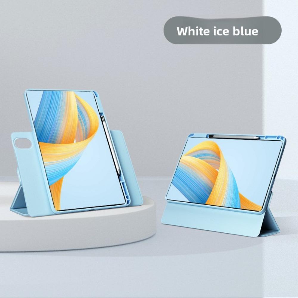 Кожаный чехол для Honor Pad GT2 Pro Magic Pad 3 с вращающимся на 720° магнитным кольцом V96 X7 Split X8A Обложка