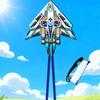 Modern Aircraft Kite With Mechanical Craft For Travel And Party Celebrations