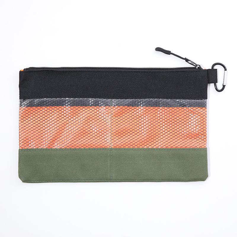 Large Capacity Multi-Functional Transparent Waterproof Tool Bag with Hooks