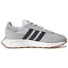Adidas Кроссовки унисекс Retropy E5 Grey Black Gum White-Gum GV9227