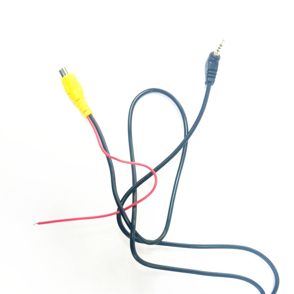 Кабель для автомобильной видеокамеры DVR с разъемом 2,5 мм, AV-адаптерный кабель для камеры заднего вида автомобиля