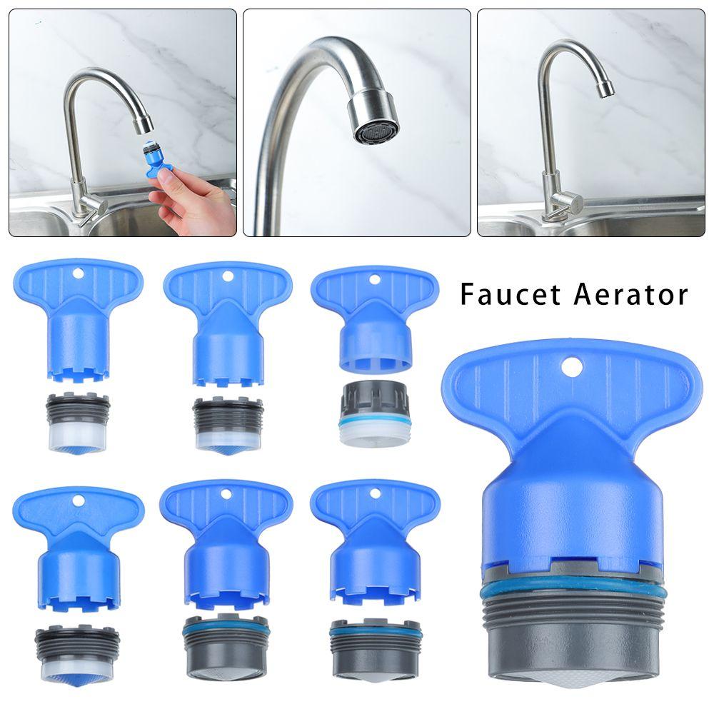 Kitchen Basin Fitting Water Saving Tap Aerator Faucet Spout Removal Wrench Faucet Bubble