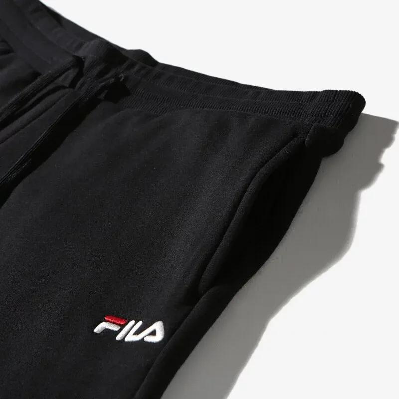 FILA Casual Shorts Unisex Black Moderate (Unisex) Casual Shorts S2TRD2101X BK