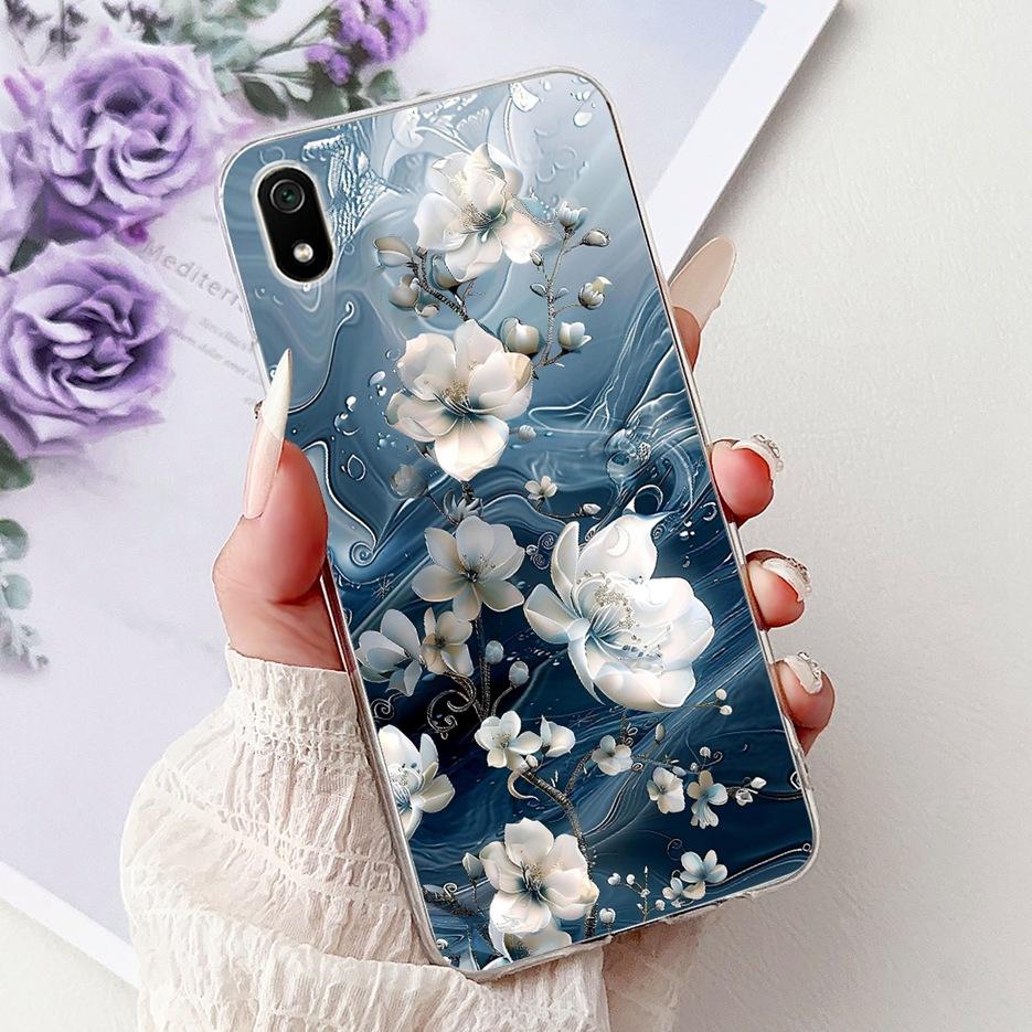 Для Xiaomi Redmi 7A Чехол Redmi7 Роскошный Модный Расписной Чехол Мягкий Силиконовый Чехол для Телефона Для Xiaomi Redmi 7 7A Redmi7A Fundas Coque
