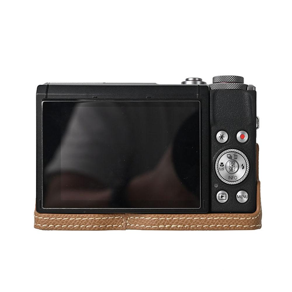 G7X2 G7X3 PU Получехол для камеры для Canon PowerShot G7X Mark II III Крышка с отверстием для аккумулятора с ремешком