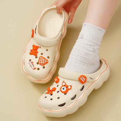 Новые женские летние туфли на платформе, модные повседневные пляжные туфли в корейском стиле