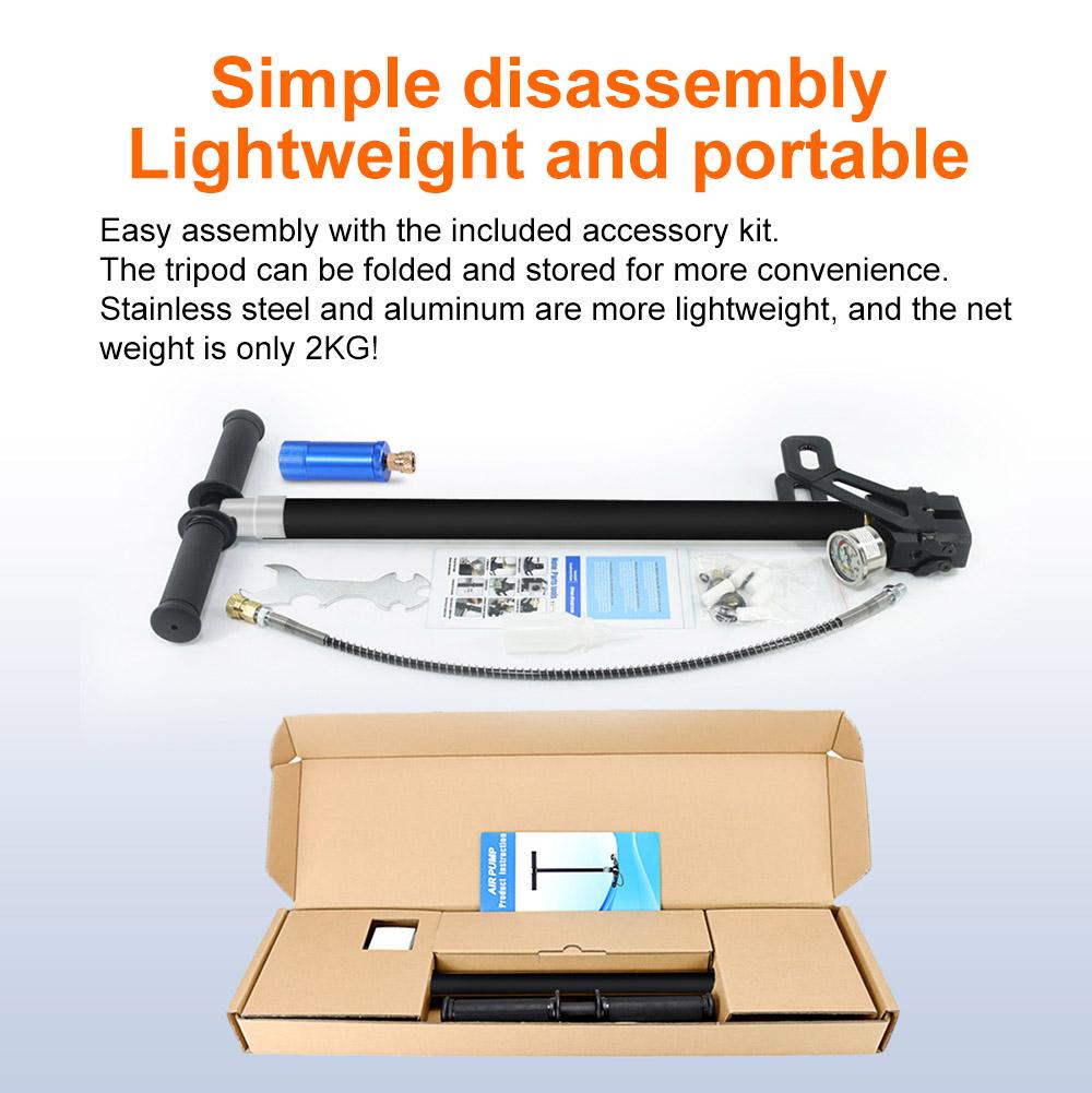 SMACO Diving Cylinder Inflator High Pressure Hand Pump