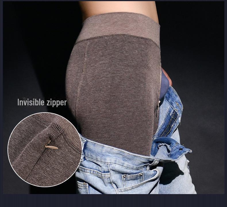 Qinghe 2022 Мужские теплые брюки с молнией: Стильно, сексуально и функционально.