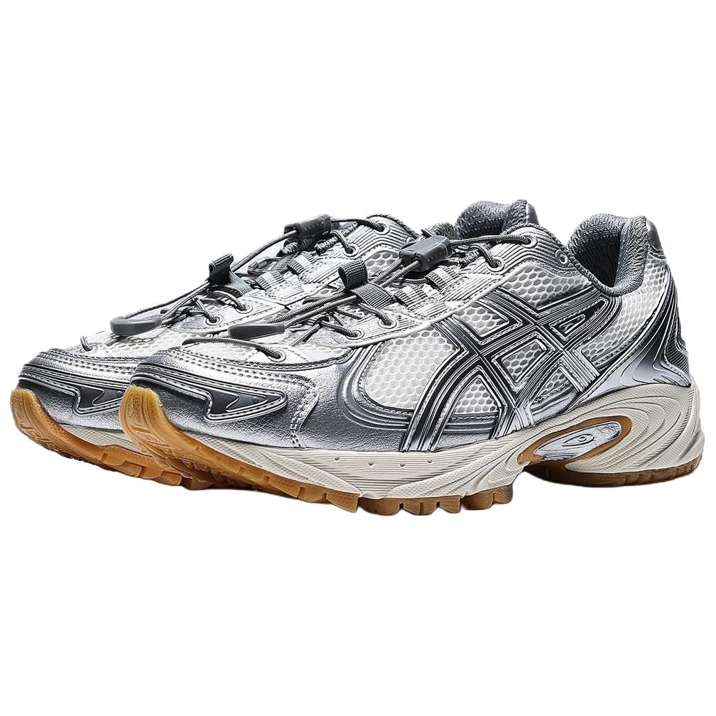 Asics Гель Кахана TR V4 Дышащие Низкие Повседневные Кроссовки Унисекс Серебристые Кроссовки 1203A866-100