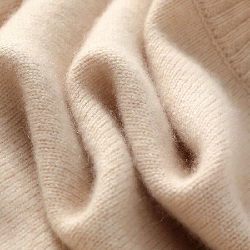 Женский кашемировый свитер Qinghe кашемир 100% кашемир, женский осенне-зимний кашемировый свитер, мягкий и теплый