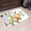 Custom Name Animals Printed Carpet,Rug for Office Chair Living Room Bedroom Kitchen Room Decor Gifts.