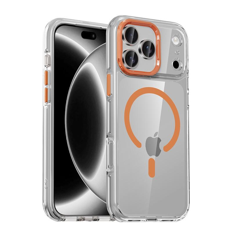Transparent TPU Phone Case IPhone 18 Pro Max With Drop Protection Rotating Kickstand