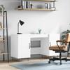 VidaXL White Desk 140x50x75 Cm Engineered Wood 829540
