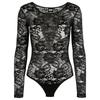 Urban Classics Womens/Ladies Lace Long-Sleeved Bodysuit