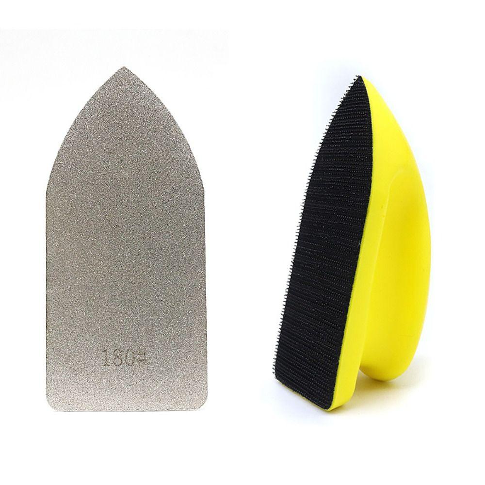 Abrasive Disc Tile Glass Hand Sanding Block Polishing Toos Diamond grinding Pad Trimming Buffing