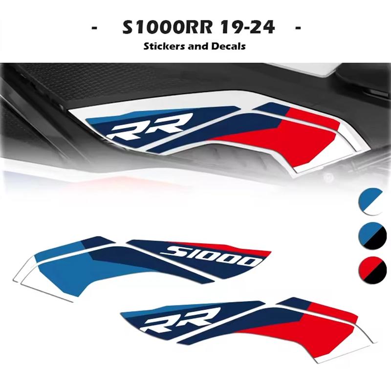Наклейки на пластик мотоцикла Нижние наклейки на колени Краска для BMW S1000RR S1000 RR S 1000 RR 2019 2020 2021 2022 2023 2024