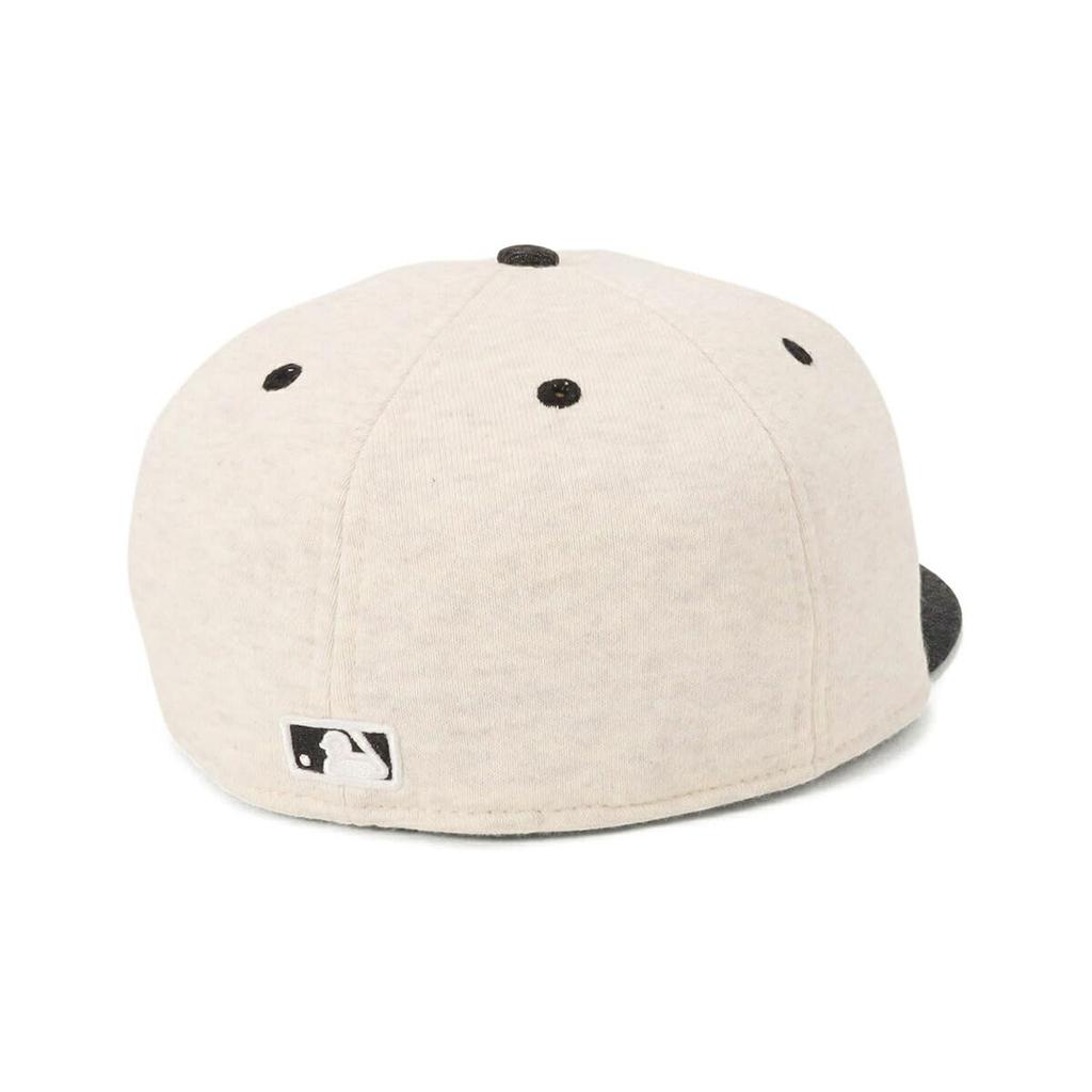 New Era 59FIFTY MLB DET Size 7 5950 OATMEAL DETTIG OAT NER36C1460 Two-Tone Cap, Oatmeal/Black, 3/4, WBLK, 14388839,