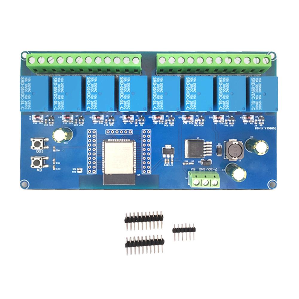 8 Channel WiFi Relay Module 12V Things Smart Home Remote Control Switch Phone APP ESP32-32E WiFi/BLE Wireless WIFI Module