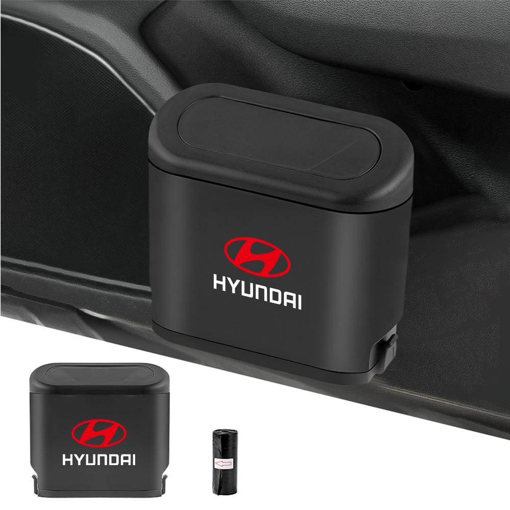 Car Trash Bin Car Garbage Can Storage Interior Accessories For Hyundai Accent Elantra Wagon Tucson Santafe Sonata GDI i30 Accent RR9