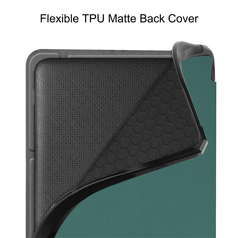 Чехол для Kobo Libra Color Case 2024 7 дюймов, складная подставка, мягкая задняя часть из ТПУ, умный чехол для Kobo Libra Color Cover с автоматическим режимом сна/пробуждения