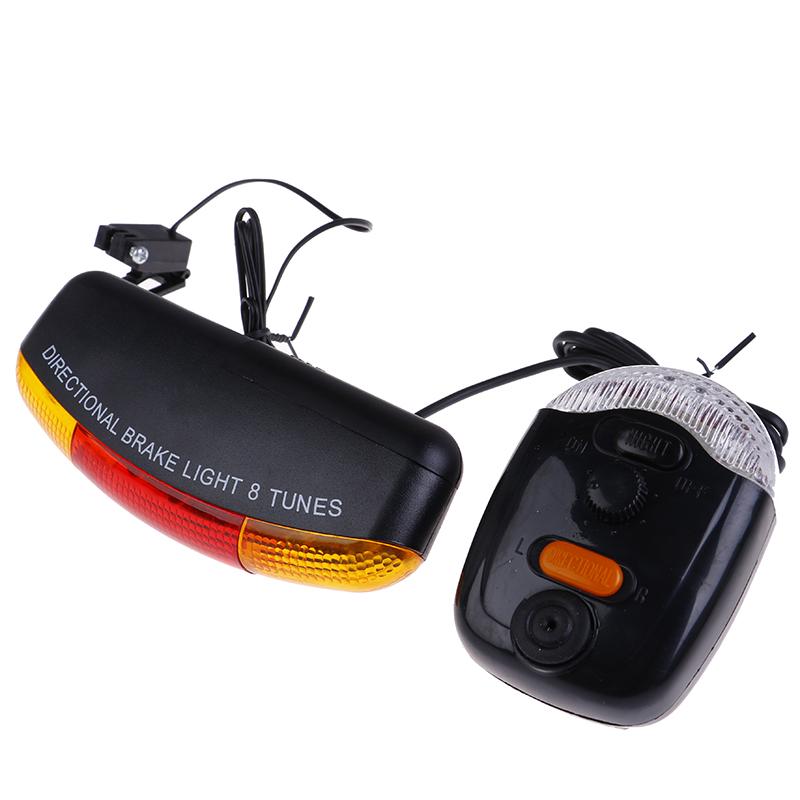 Универсальный поворотник для горного велосипеда + задний фонарь для велосипеда + клаксон