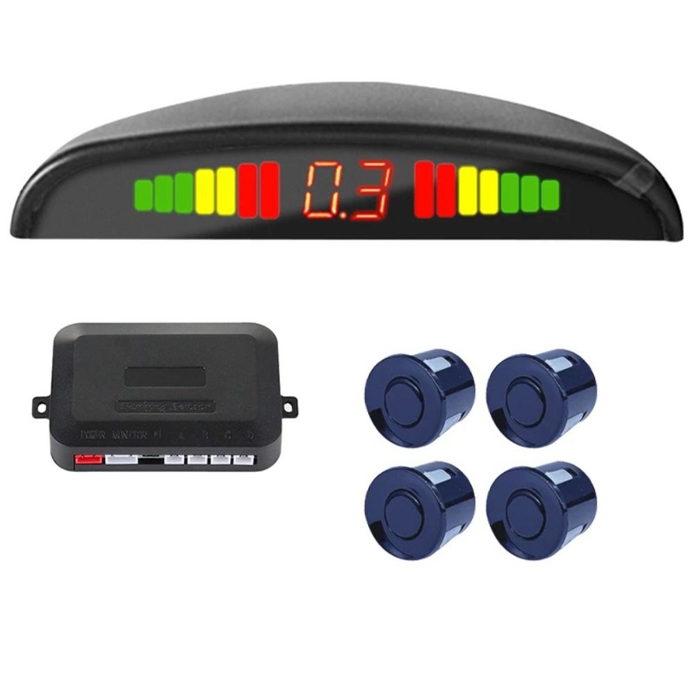 Универсальный комплект датчиков парковки автомобиля Акустическая система заднего хода автомобиля Авто радар-детектор