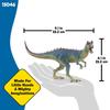 SCHLEICH Dinosaur Dilophosaurus Figure, Realistic Prehistoric Predator Toy for Kids Aged 5+
