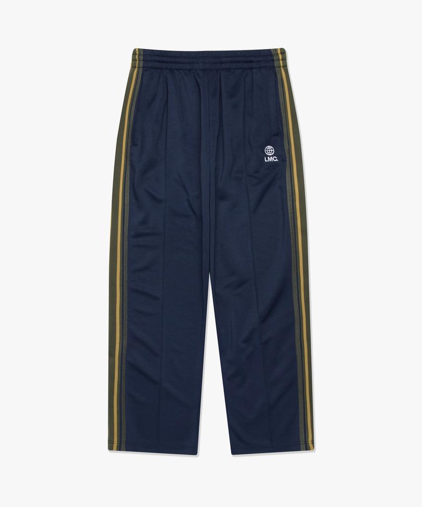 LMC Side Striped Jersey Track Pants Navy