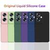 Для OPPO A79 5G Чехол для OPPO A79 Чехол Funda Coque Жидкий Силикон Мягкий TPU Телефон Бампер для OPPO A79