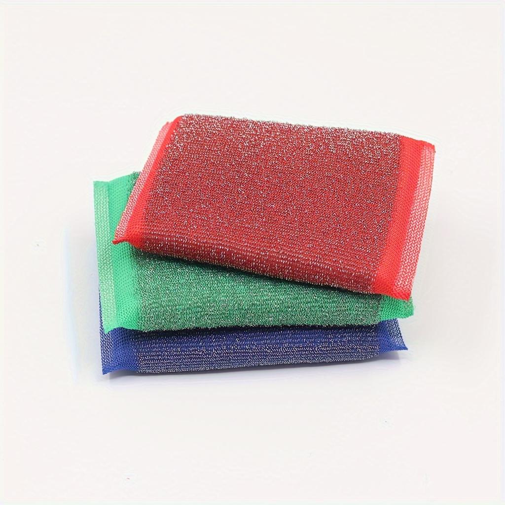 1/3/6 шт., кухонная губка для мытья посуды, не повреждает кисть для кастрюли, артефакт для кастрюли, бытовая двусторонняя чистящая губка, салфетка для кухонного скраба,