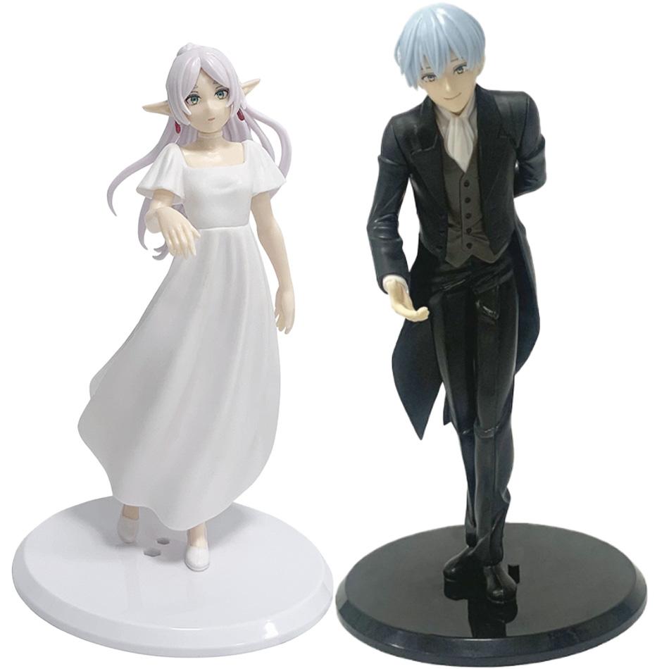 Фрирен: За пределами конца пути Две игрушечные аниме-фигурки Фрирен Химмель Танцующий предложение Фигурка действия Модель из ПВХ Коллекционная Игрушки на день рождения
