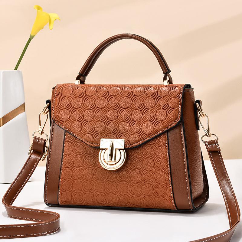Small Bag Women's Autumn New Colored Small Square Bag Korean Leisure One Shoulder Crossbody Bag