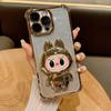 Применимо к чехлу для мобильного телефона iPhone16 Apple 15Pro Labu зеркало для макияжа противоударный мягкий чехол с защитой пленкой для объектива