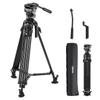 Ulanzi VideoFast Heavy Duty Tripod Kit T048 Aluminum Alloy Tripod Fluid Head &