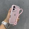 Прозрачный чехол для телефона со стразами и блестками для iPhone 16 16E 15 14 13 12 11 Pro Max 16Plus 16Pro С ремешком-шнурком