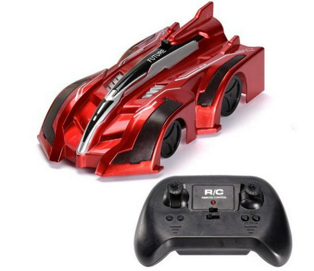 Инфракрасная трюковая машина для лазания по стенам с функцией следования за светом и дистанционным управлением - Детская игрушка
