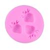Diy 3D Cake Decorating Strawberry Shaped Fondant Sugar Cake Silicone Mold Art Tools