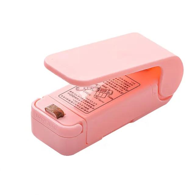 Мини-портативный термоупаковщик для пищевых продуктов Вакуумный упаковщик для закусок Термоупаковщик для пластиковых пакетов