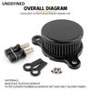 Motorcycle Air Filter Cleaner System Intake Kit For Harley Sportster XHL Iron XL883 XL1200 Seventy two Forty eight XR 1991-2023